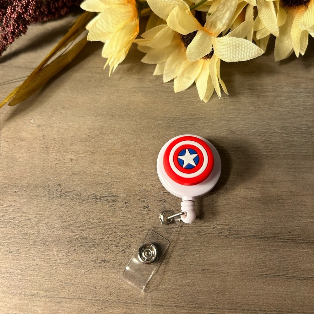 Caption America Badge Reel
